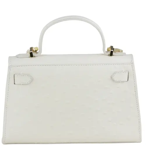 BOLSA PEQUENA SATCHEL AREZZO BRANCO