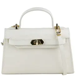 BOLSA PEQUENA SATCHEL AREZZO BRANCO