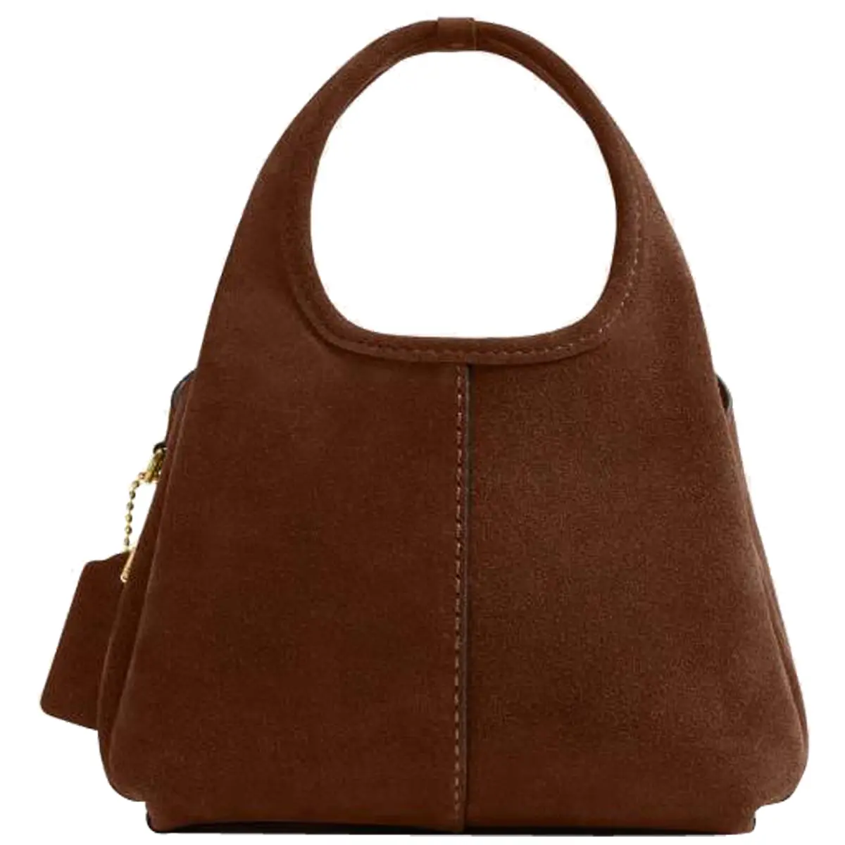 BOLSA COACH NEW YORK LANA SHOULDER 19 MARROM